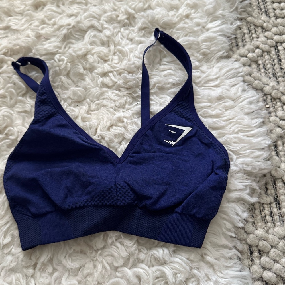 GYMSHARK Royal blue sports bra size XS